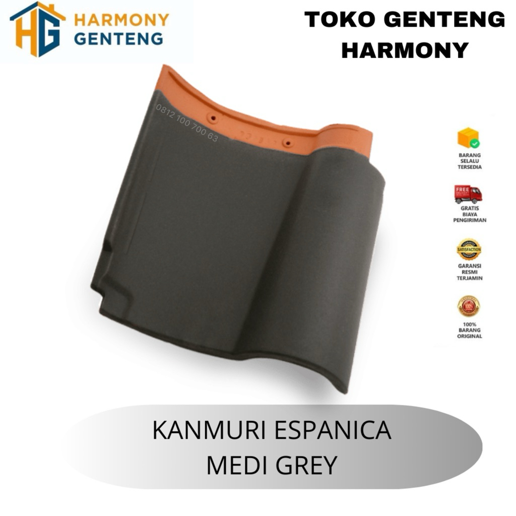 Genteng Kanmuri Espanica Medi