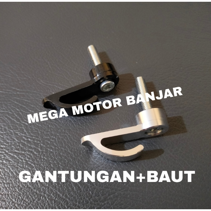 GANTUNGAN BARANG BREKET STANG + BAUT IMPORT MOTOR NMAX PCX ADV DLL / GANTUNGAN GNB