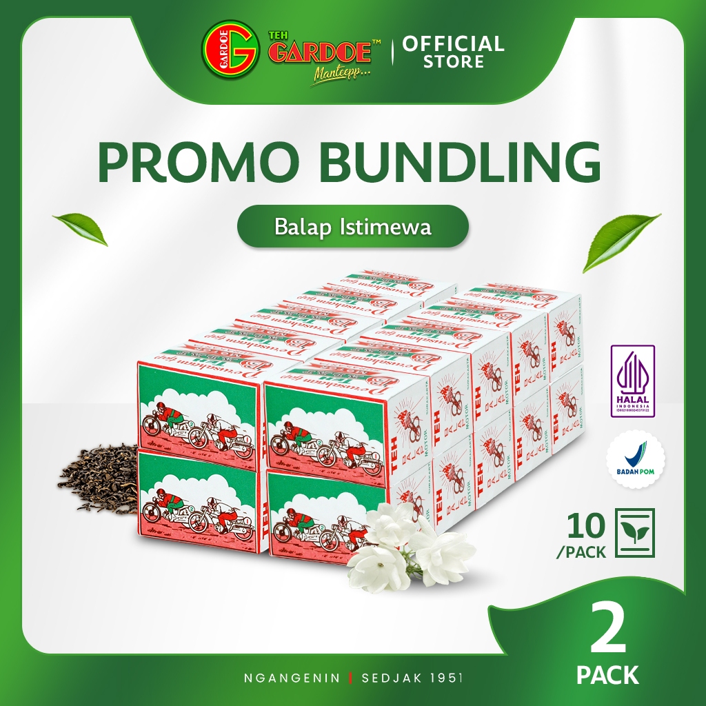 

(PROMO BUNDLING) Teh Balap Istimewa Tubruk 35 gr x 2 pack