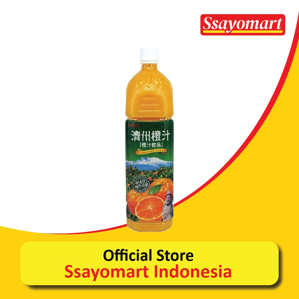 

Lotte Chil Jeju Orange / Jus Jeruk Segar Khas Jeju 1.5 L