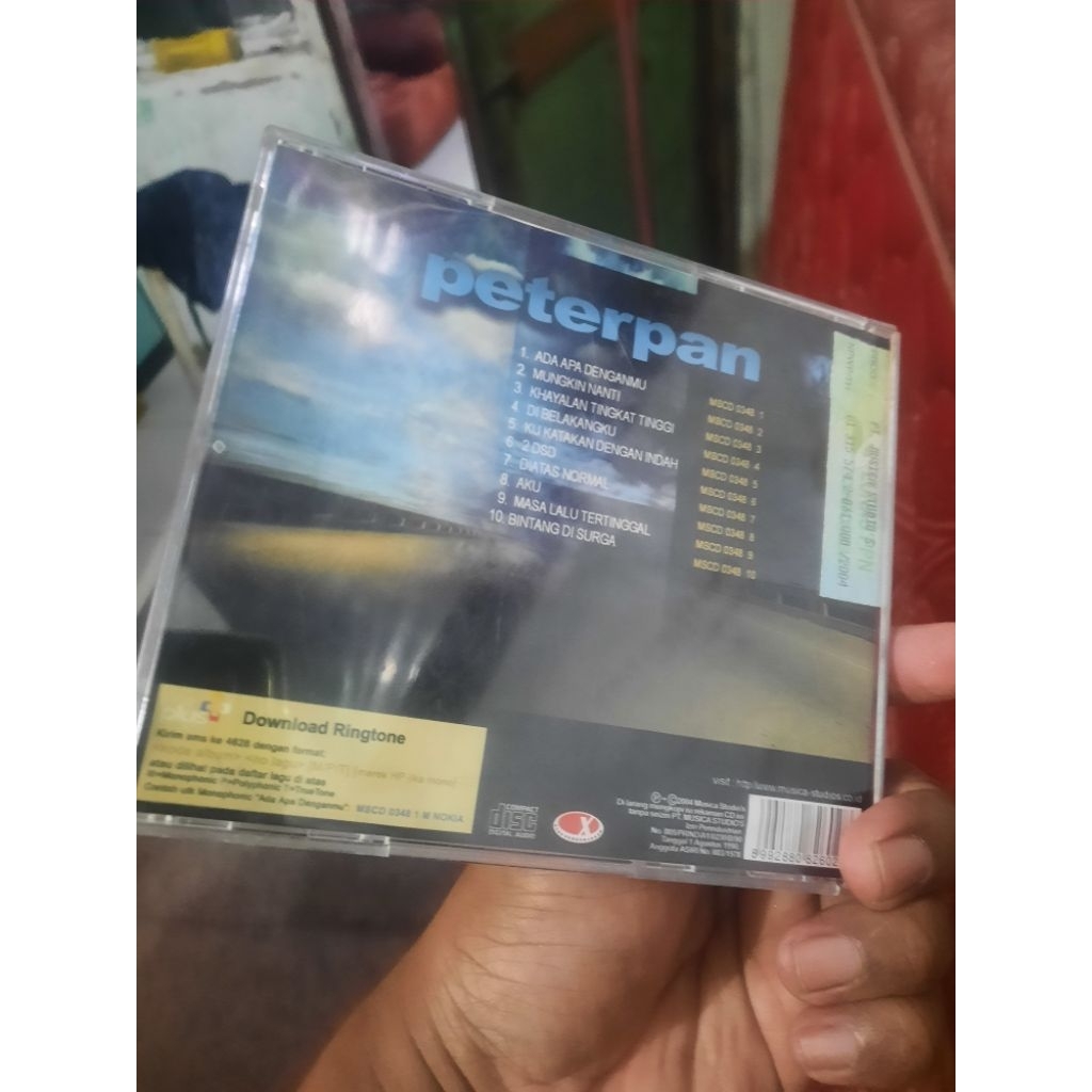 cd musik peterpan(box aja)
