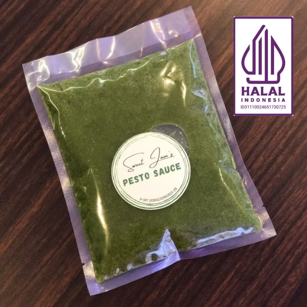 

Pesto Sauce Halal / Saus Pesto / Saos Pesto untuk Spaghetti dan Pasta