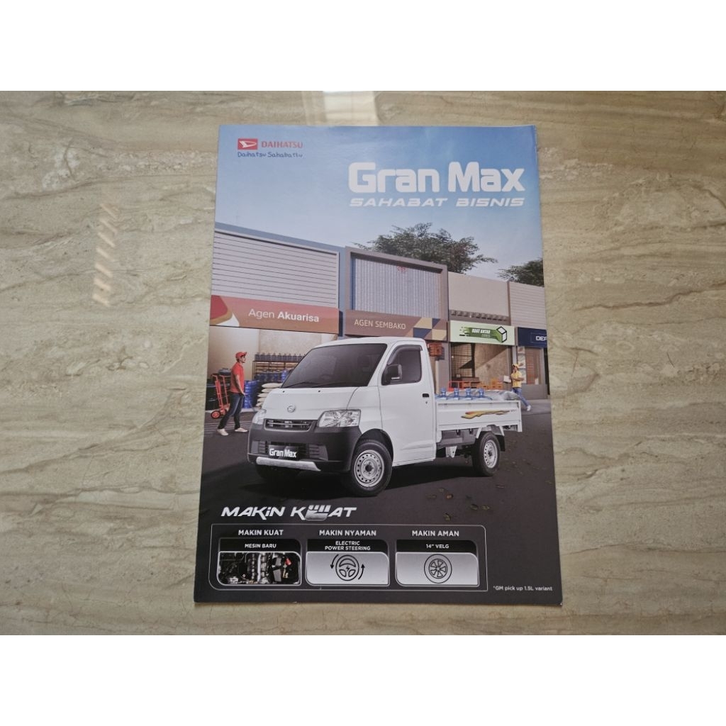 brosur katalog mobil daihatsu gran max pick up 2023 leaflet
