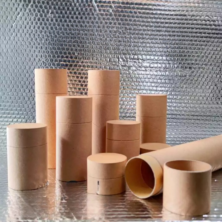 

Paper Tube Packaging Selongsong Diamter 6.5 Cm Packing Parfume Hijab