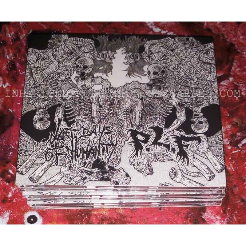 CD – LAST DAYS OF HUMANITY SPLIT WITH P.L.F. (DIGIPACK)