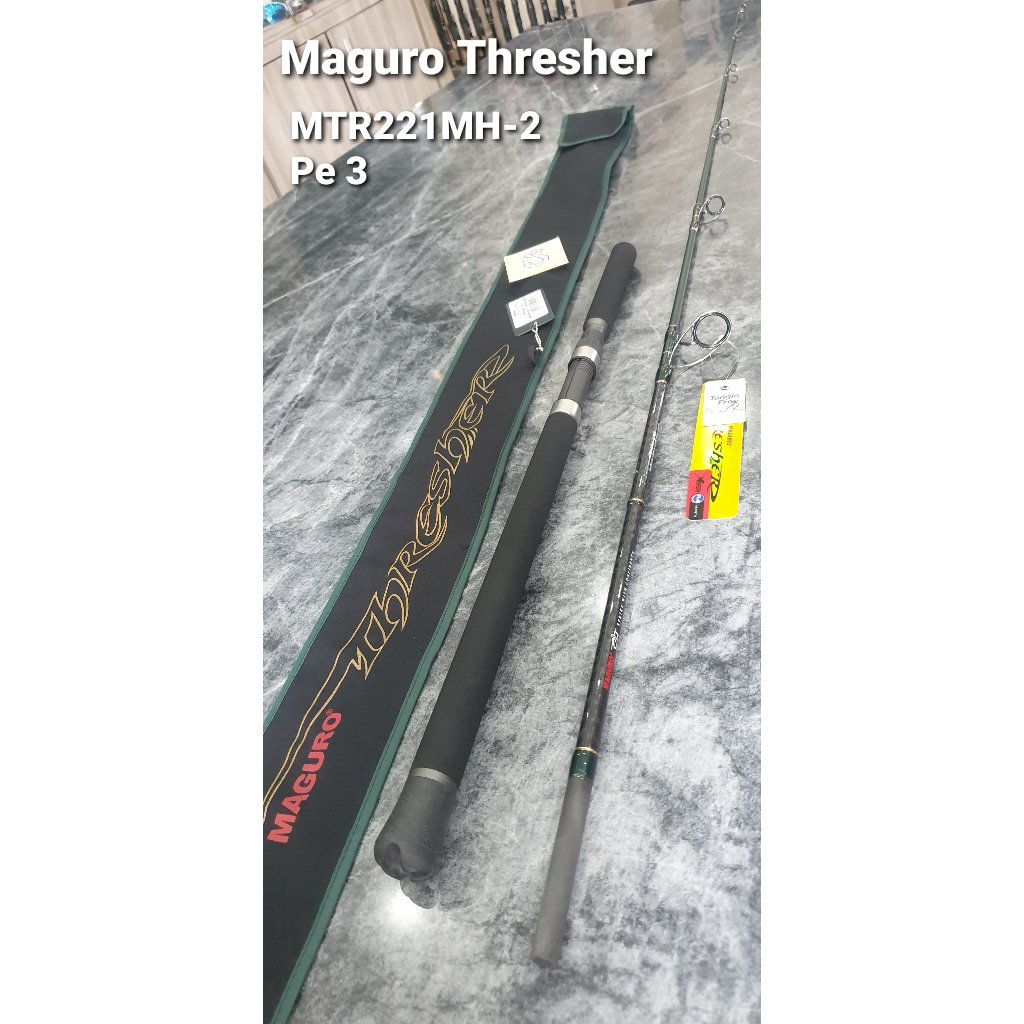 Joran MAGURO THRESHER MTR 221MH-2 PE 3 - Casting Popping Rod