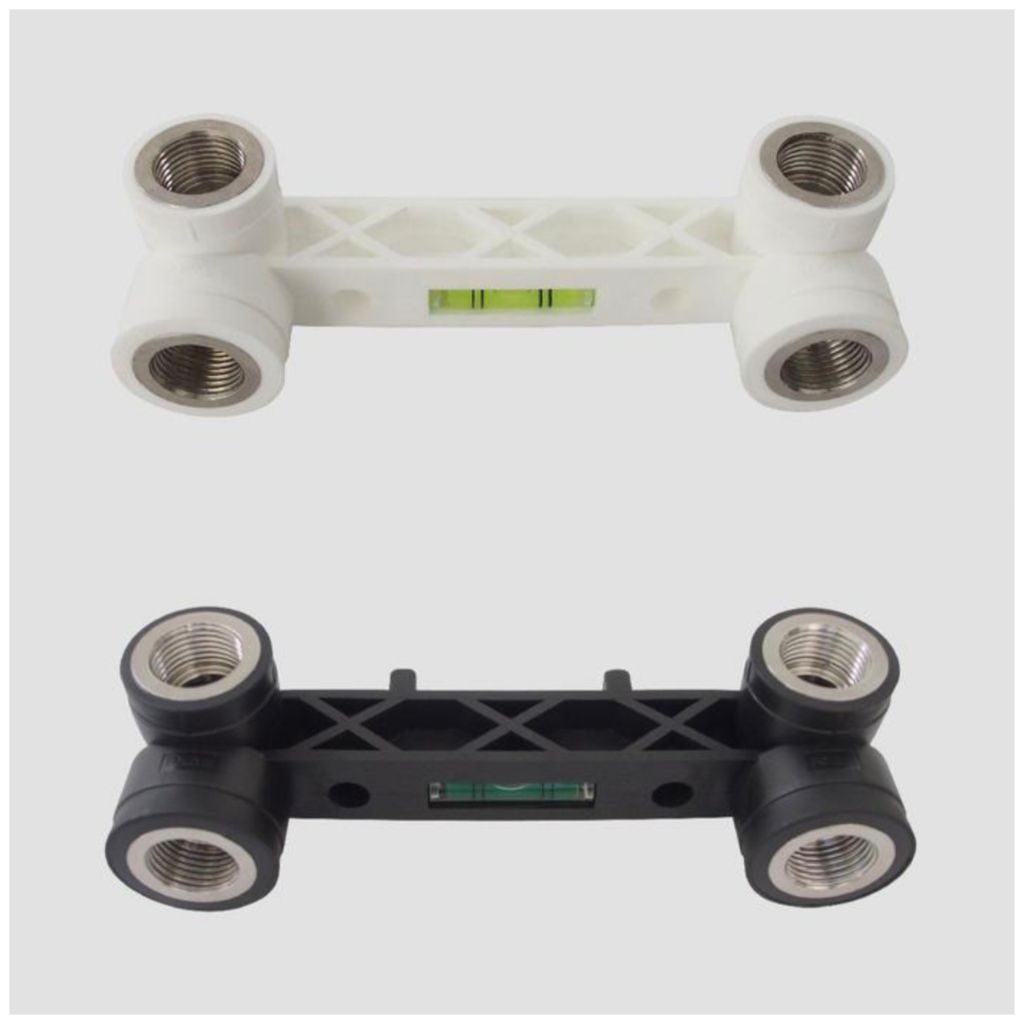 Elbow Kran Mixer Panas Dingin Tanpa Bobok / Breket PVC Kran Tanpa Bobok