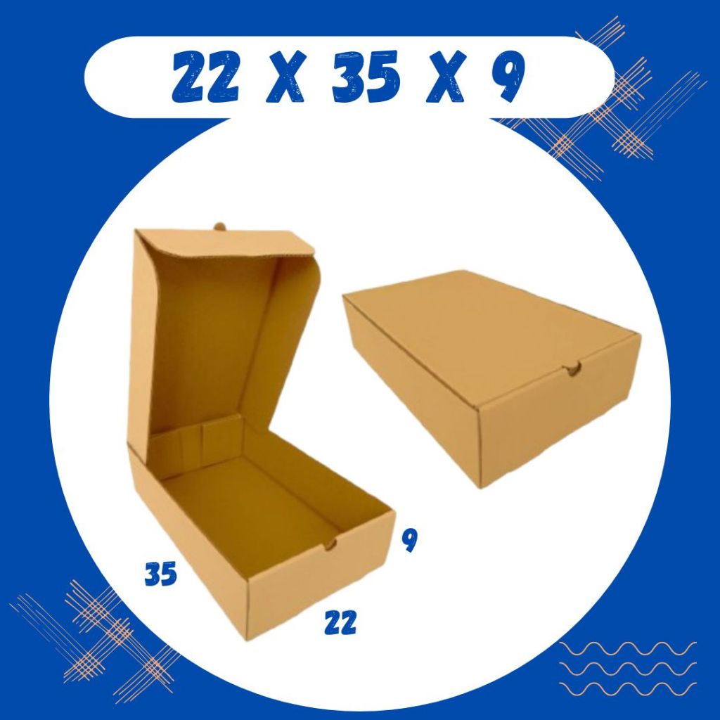 

Kardus 22x35x9 LD Box Packing Hampers Kotak Kemasan Packing Dus Baju Handuk Parfum Malang Grosir