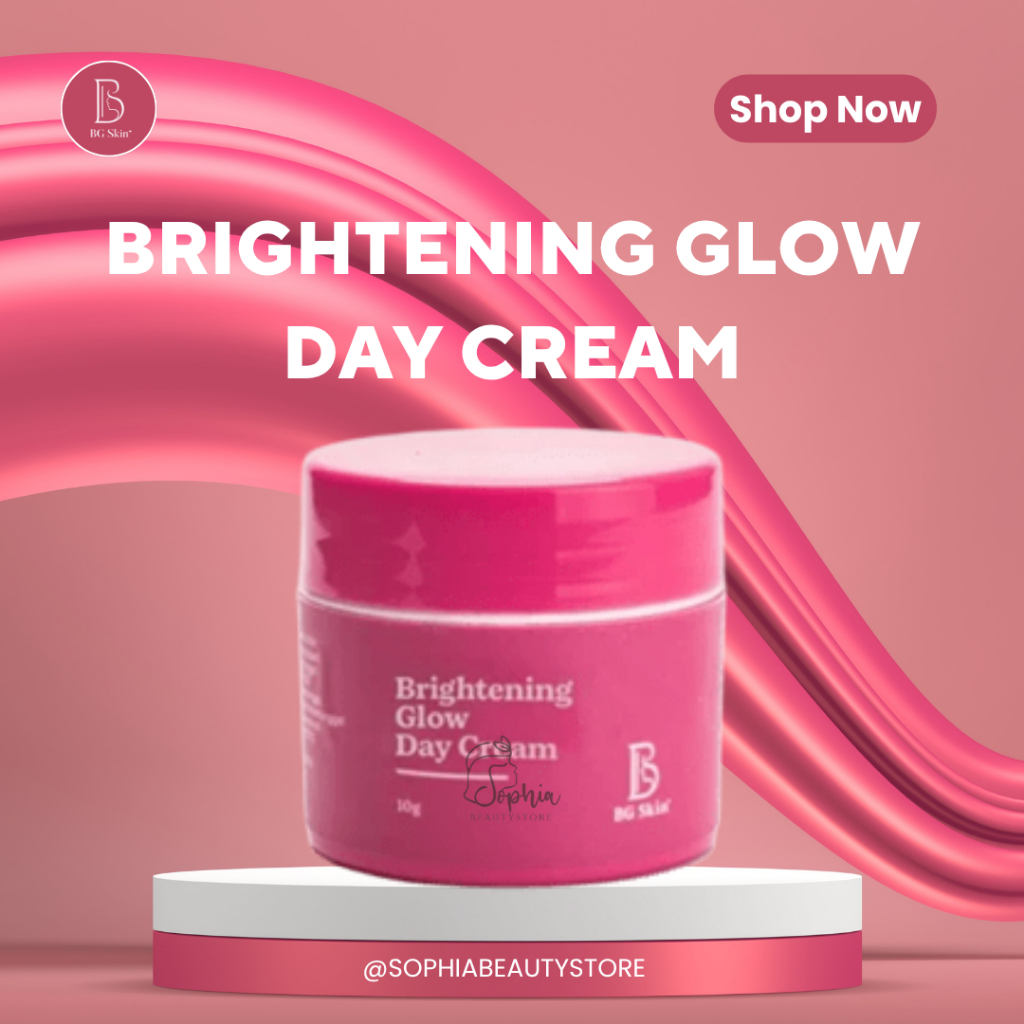 DAY CREAM BG Skin  - Brightening Glow Day Cream Beauty Glow Skincare BG Skin Cream Pagi Wajah Origin