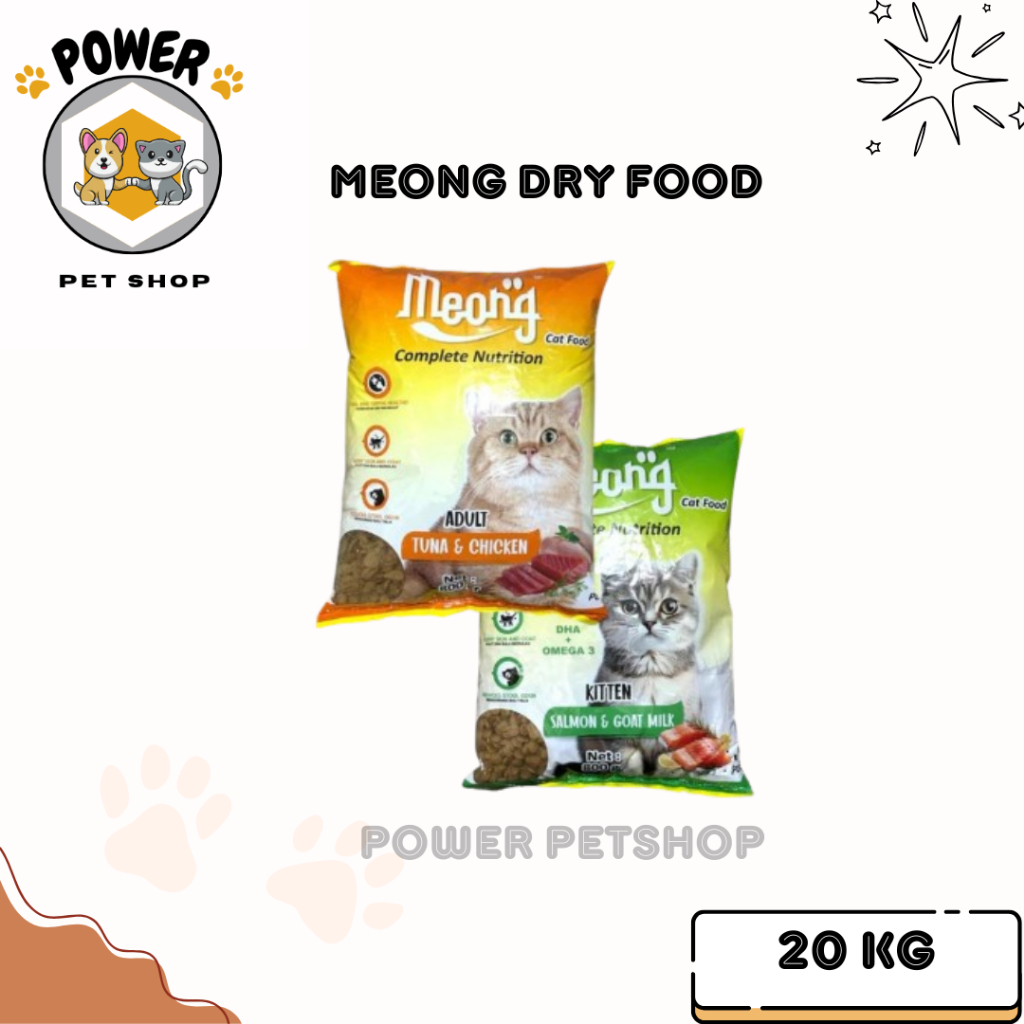 Makanan Kucing - Meong Dry Food 20kg