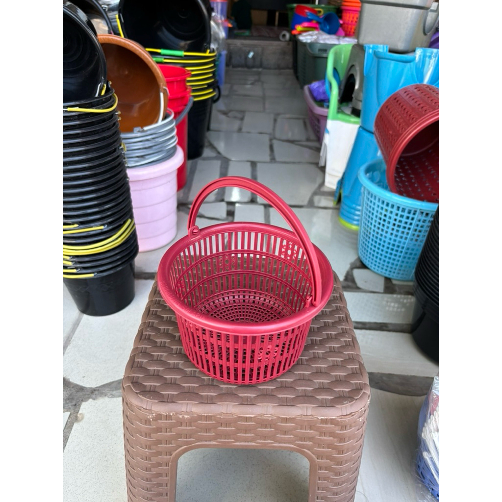 Keranjang bawang murah / keranjang bawang tenteng kecil