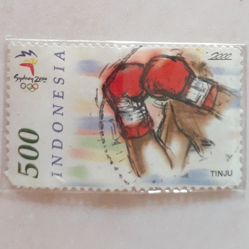 

(ID9) Perangko Indonesia Olimpiade Sydney 2000 (1854 Rp 500)Tahun 2000