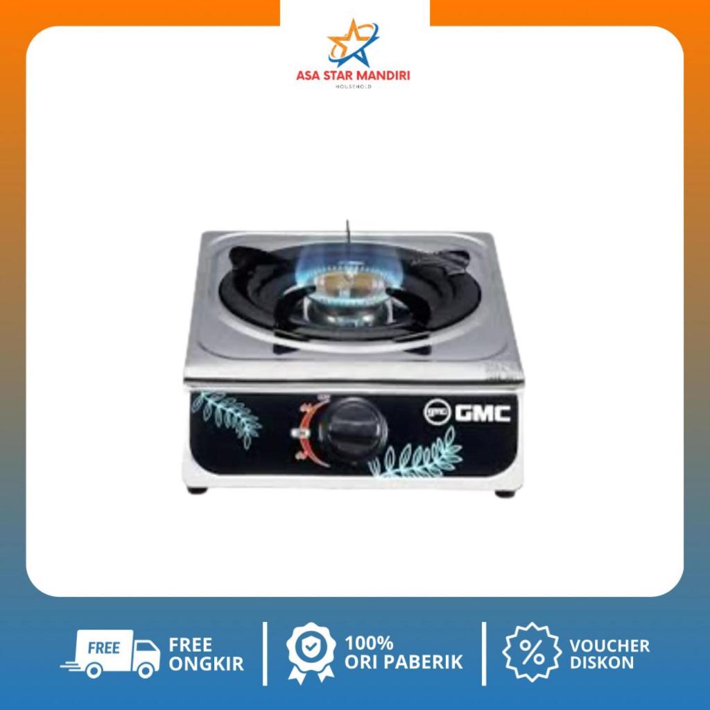Kompor Gas 1 Tungku GMC 112 Stainless Steel/Kompor GMC 1 Tungku Cor/Kompor Gas 1 Tungku Body Stainle