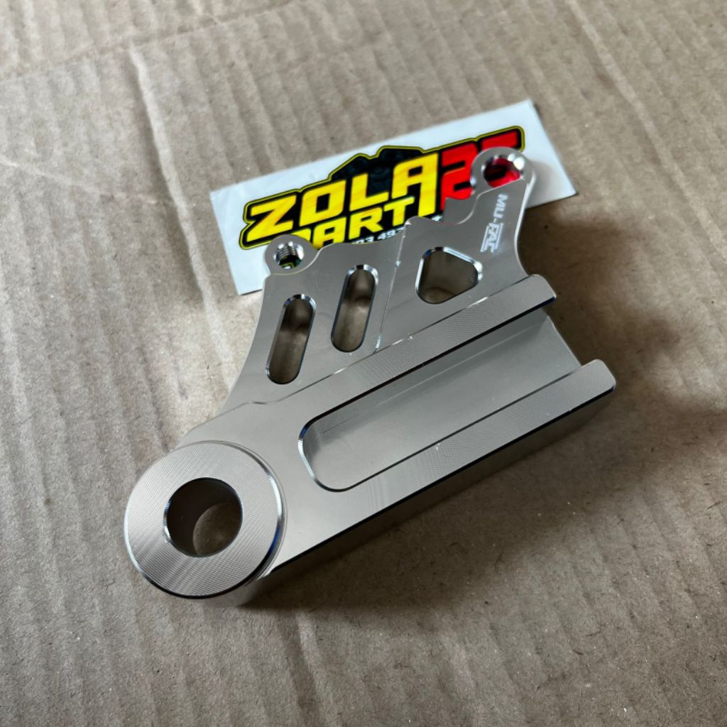 dudukan pangkon kaliper belakang ninja rr disc 220mm (nissin samurai 2p rcb s series) atau kaliper s