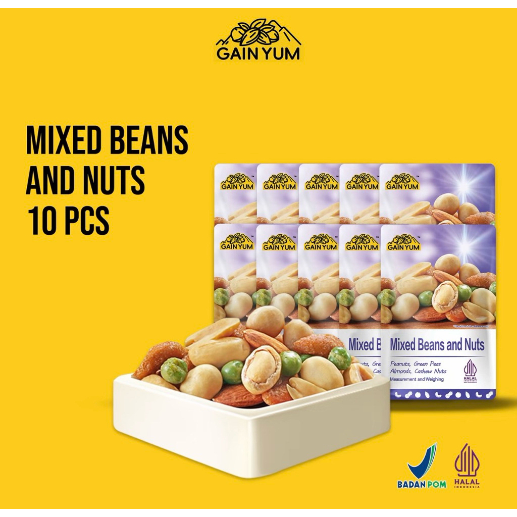 

Mixed Beans and Nuts 10 PCS