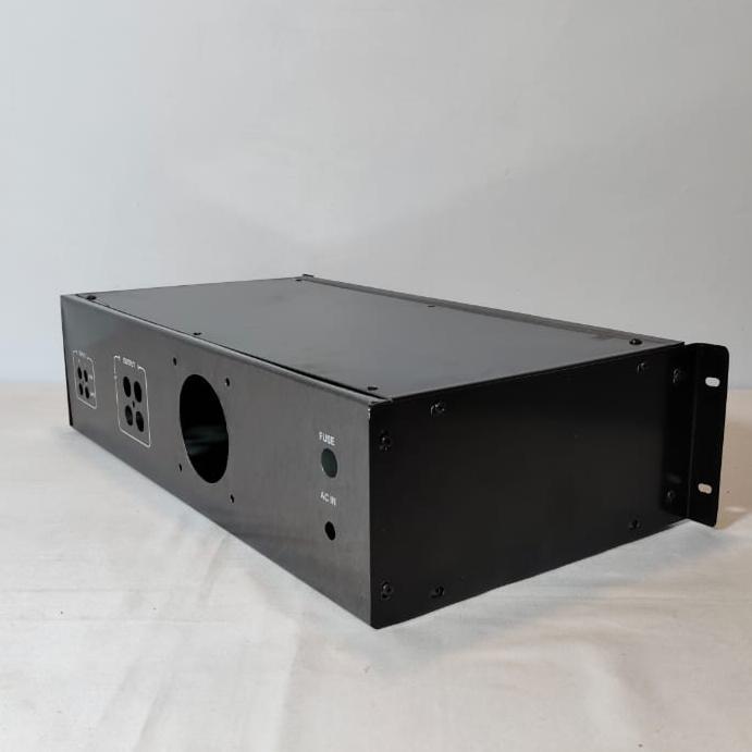 BOX BOK CA10 CA 10 POWER AMPLI FIER AMPLIFIER SOUND SYSTEM PLAT BESI PANJANG 43,5cm LEBAR 23cm TINGG