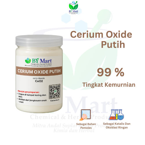 BY KIMIA & HERBAL - Cerium oxide / Penghilan baret kaca / Obat baret Kaca