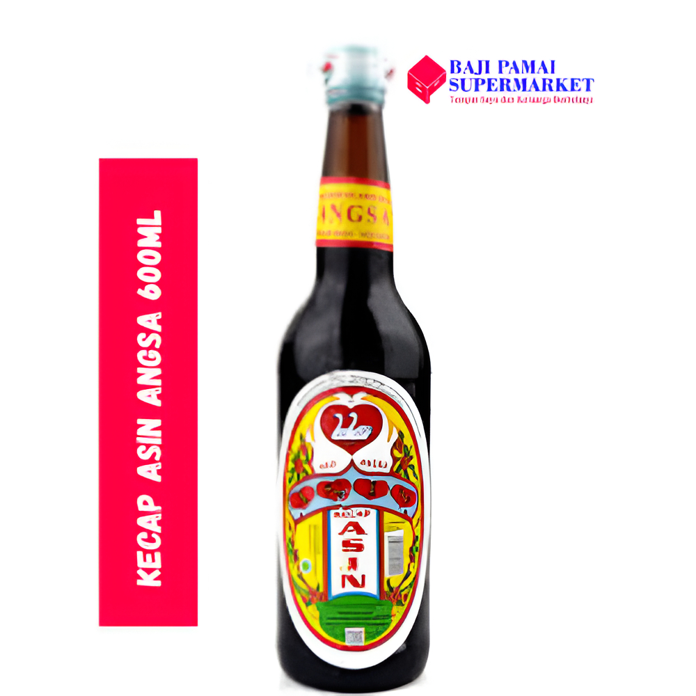 

Kecap Asin Angsa 600ml