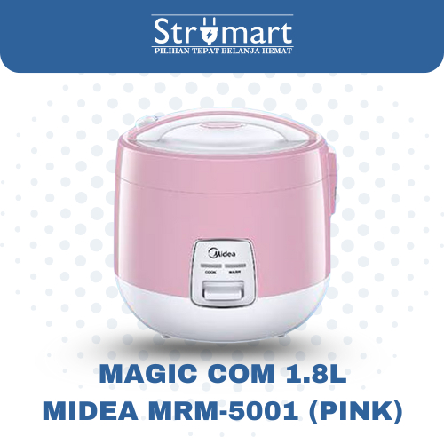 Magic Com Midea MRM-5001 / Rice cooker MRM5001 MRM 5001 PINK