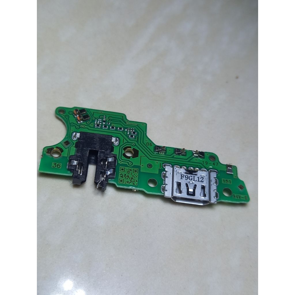 Connector Charger Oppo A31 Original Full Komponen Ic Papan Board Charger Mic Oppo A31