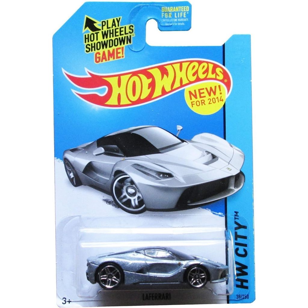 Hot Wheels Silver LaFerrari - HW City 2014 | hot wheels laferrari 2014 |  laferrari hw city | koleks