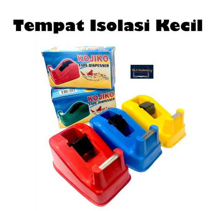

Dispenser Tape Kecil/ Tempat Isolasi Kecil Kojiko Warna Random per Pcs