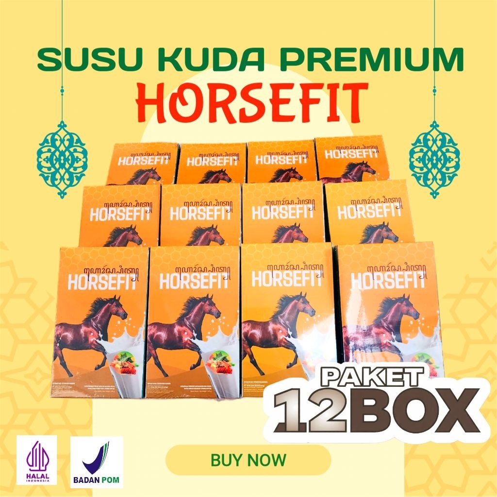 

PAKET USAHA 12PCS SUSU KUDA HORSEFIT SUSU KIDA LIAR HERBAL ALAMI RASA MADU DAN REMPAH TRADISIONAL