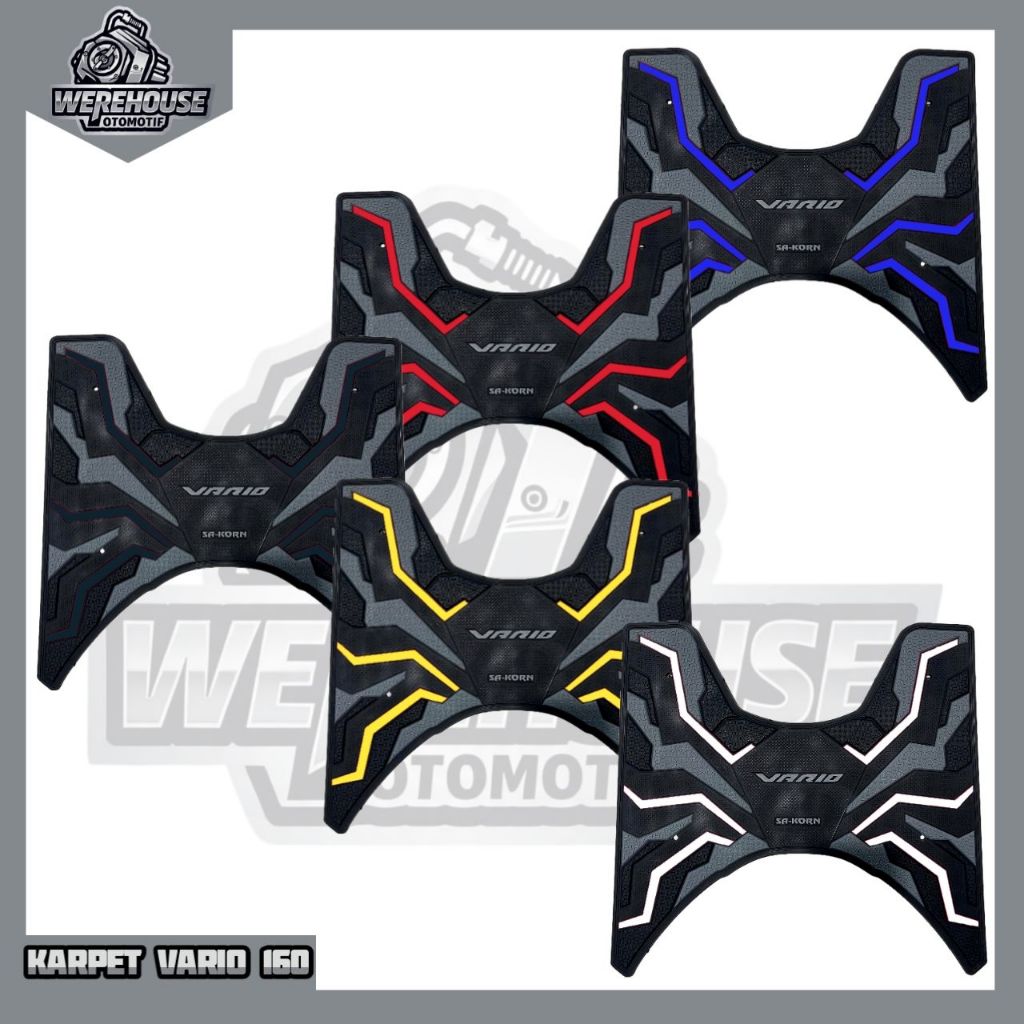 KARPET MOTOR HONDA VARIO 160 KESET KAKI MOTOR HONDA VARIO 160