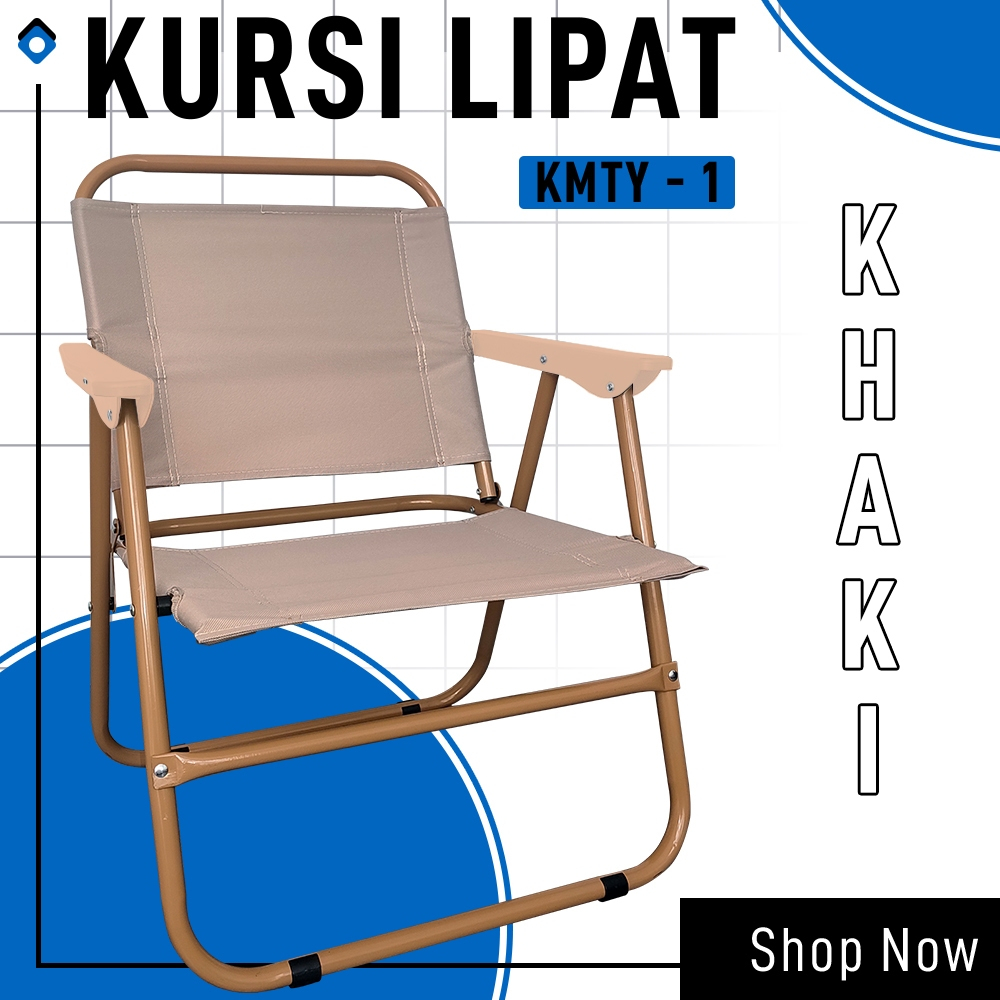 Kursi Lipat Minimalis Kursi Lipat Camping Kursi Portable KMTY-1