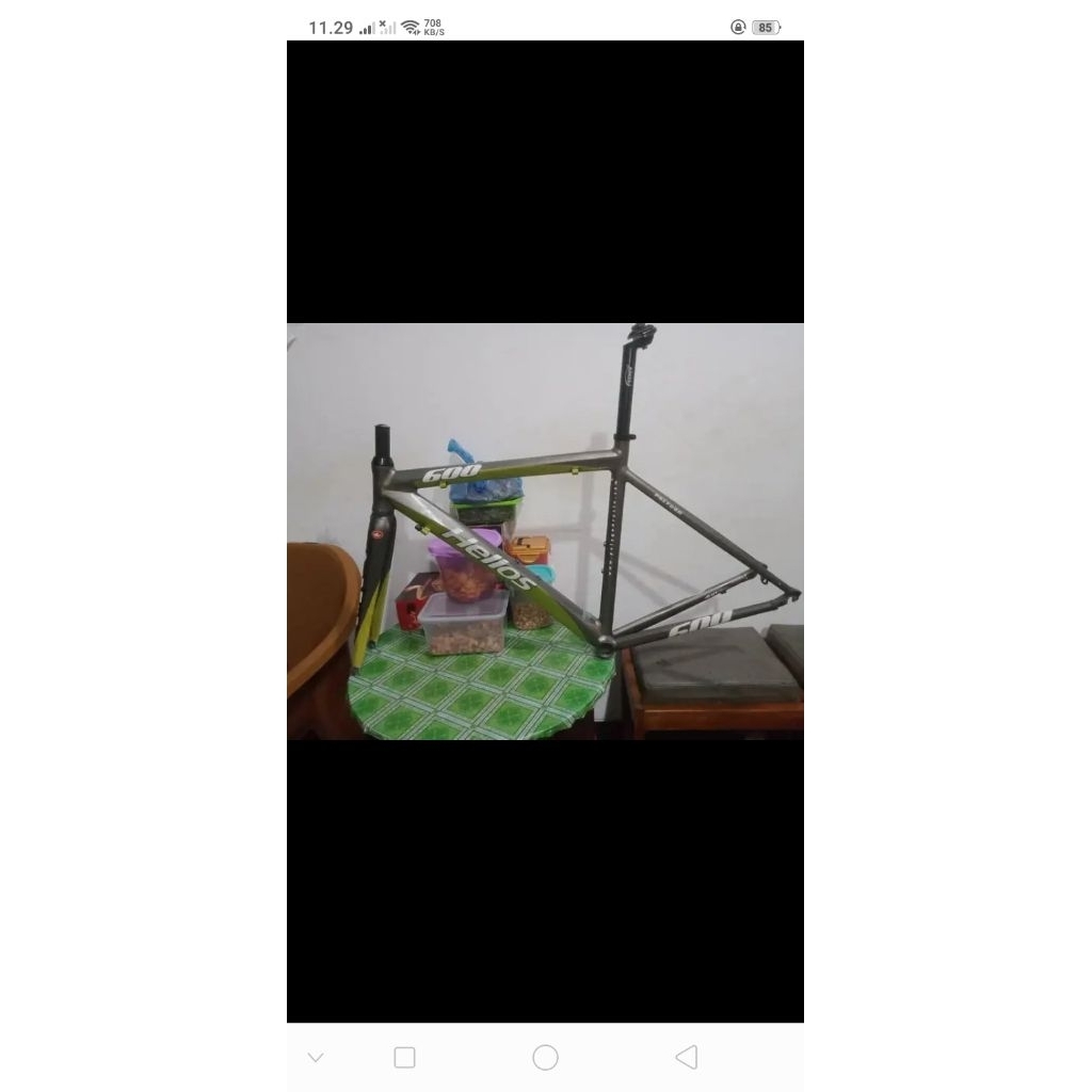 frame helios 600 roadbike size 48