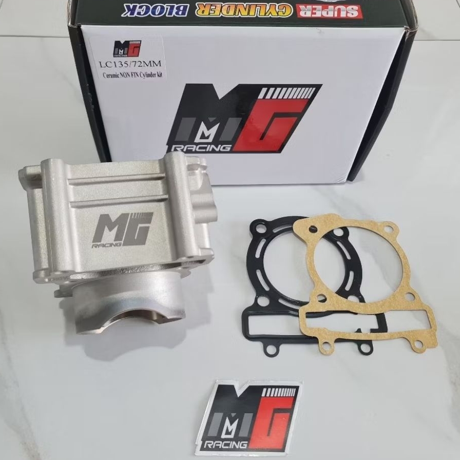 CYLINDER BLOK MX 57 60 62 63 65 66 68 70 72 74 MM CERAMIC ONLY VIXION BLOK SAJA TANPA PISTON ORGINAL