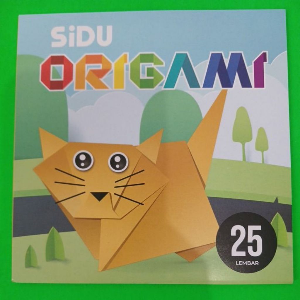 

Kertas Lipat Berwarna Origami Sidu 14X14cm Isi 25