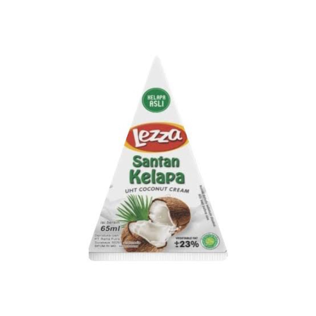 sasa santan kelapa 65ml - lezza santan kelapa - lezza santan cair