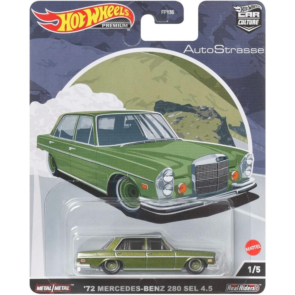 HCK18 Hot Wheels Mercedes Benz 280 SEL 4.5