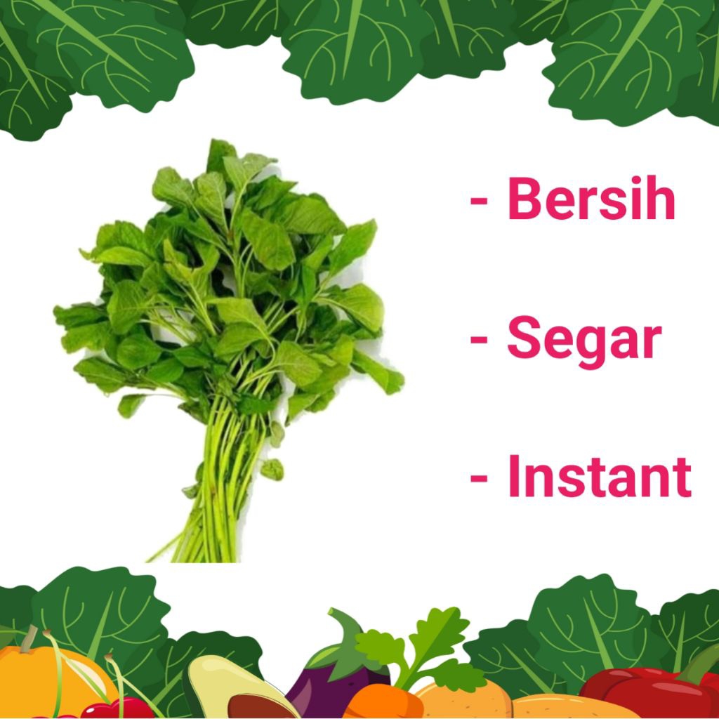 

SAYUR BAYAM SEGAR DAN BERSIH - PALEMBANG