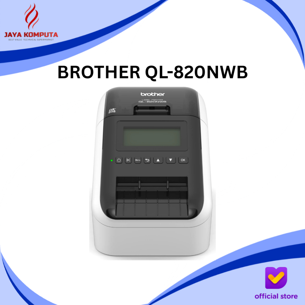 

Printer Label Brother QL-820NWB Potong Otomatis