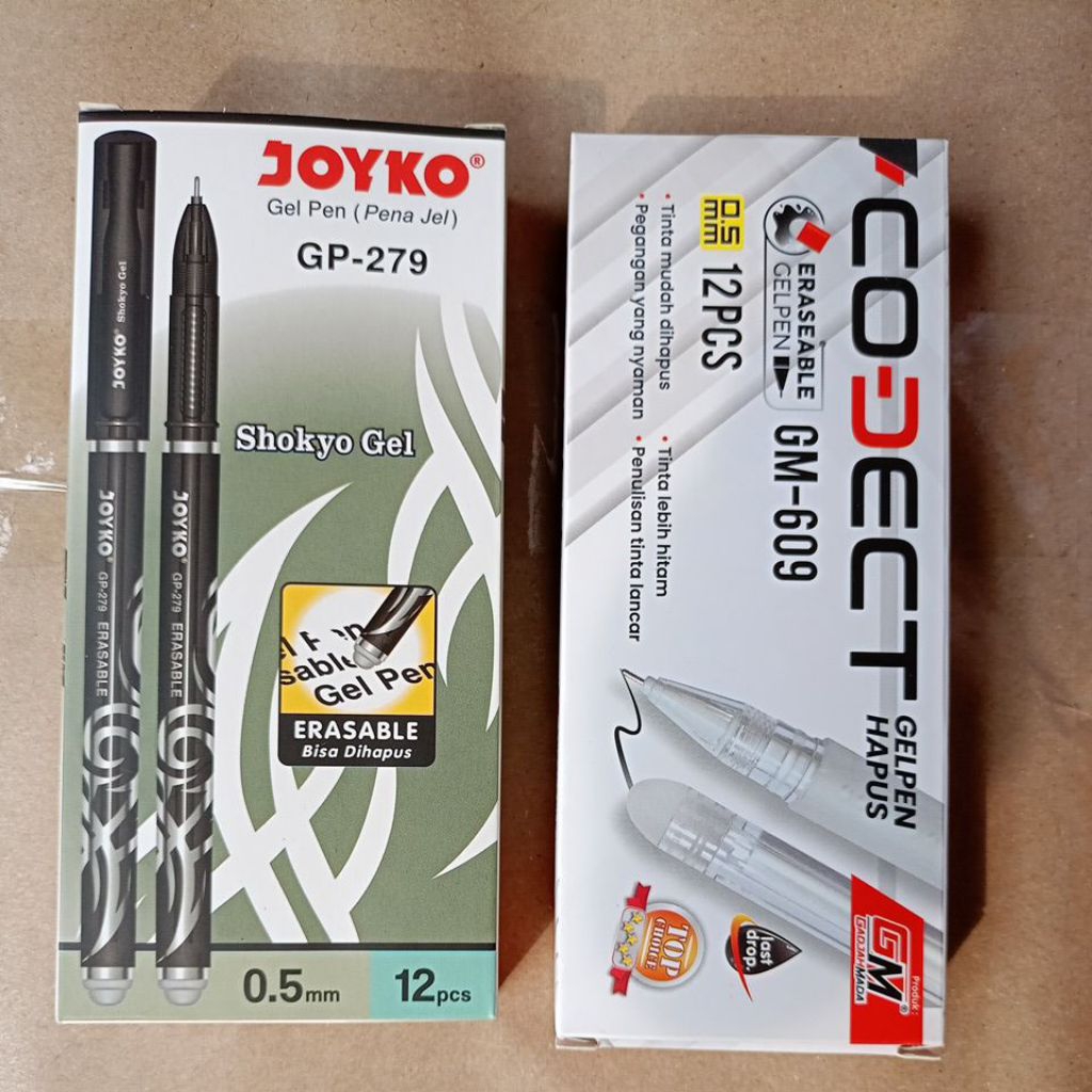 

PULPEN BISA DI HAPUS | ERASEABLE PEN 0.5 MM - 12 PCS