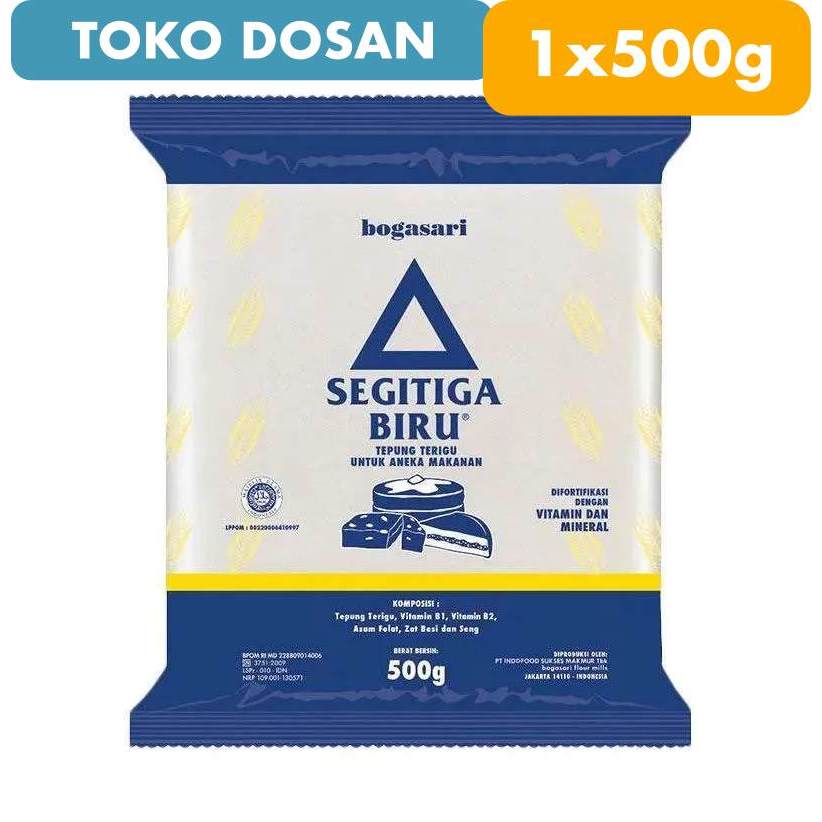 

Tepung Terigu Segitiga Biru 500g BOGASARI [MURAH]
