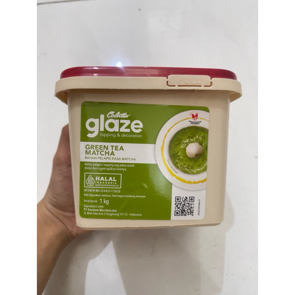 

Colatta glaze matcha 1kg