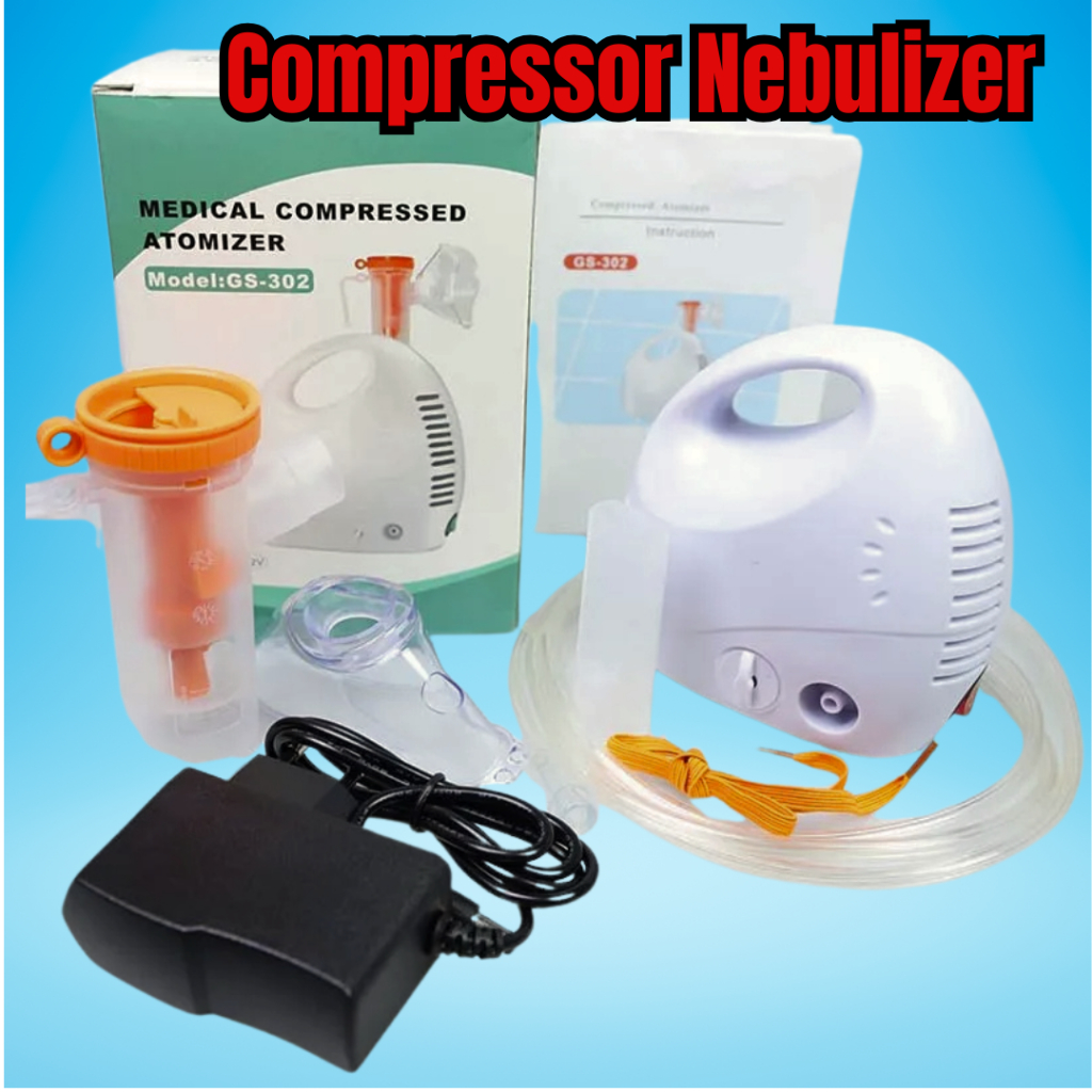 SAHANEKA2 - MEDICAL COMPRESSOR NEBULIZER ANAK ALAT UAP TERAPI ASMA INHALER