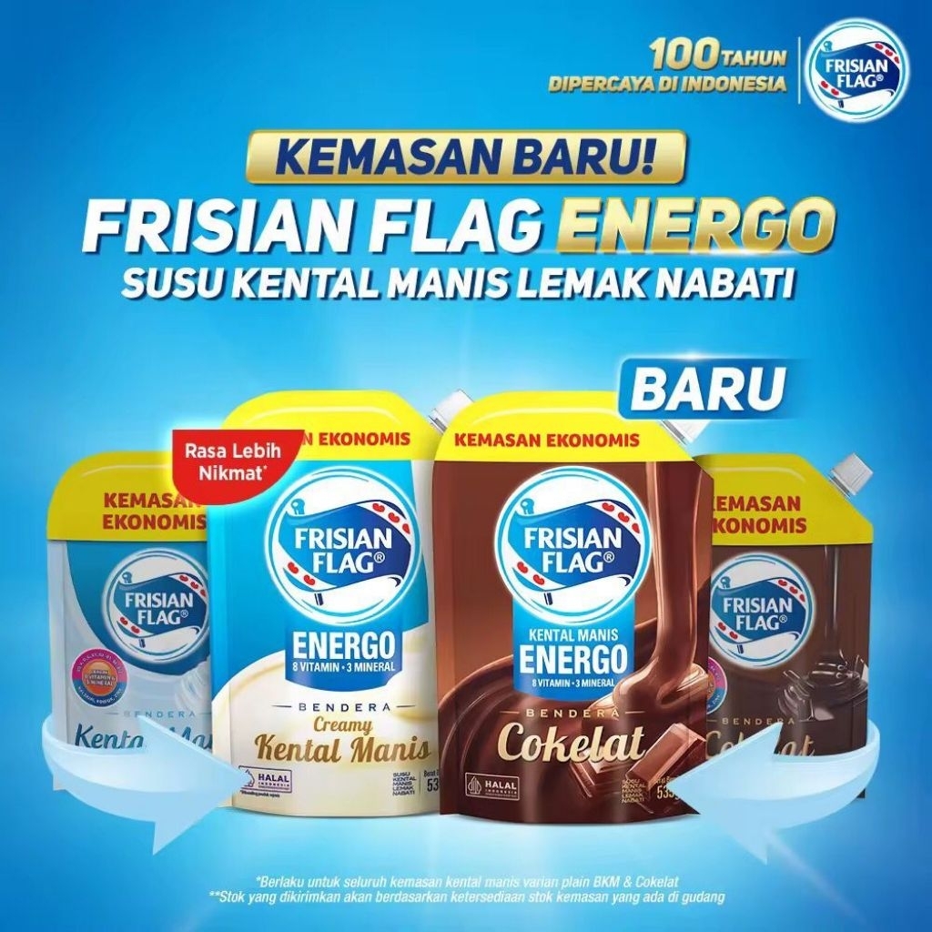 

Frisian Flag Susu Kental Manis Pouch 545 ML