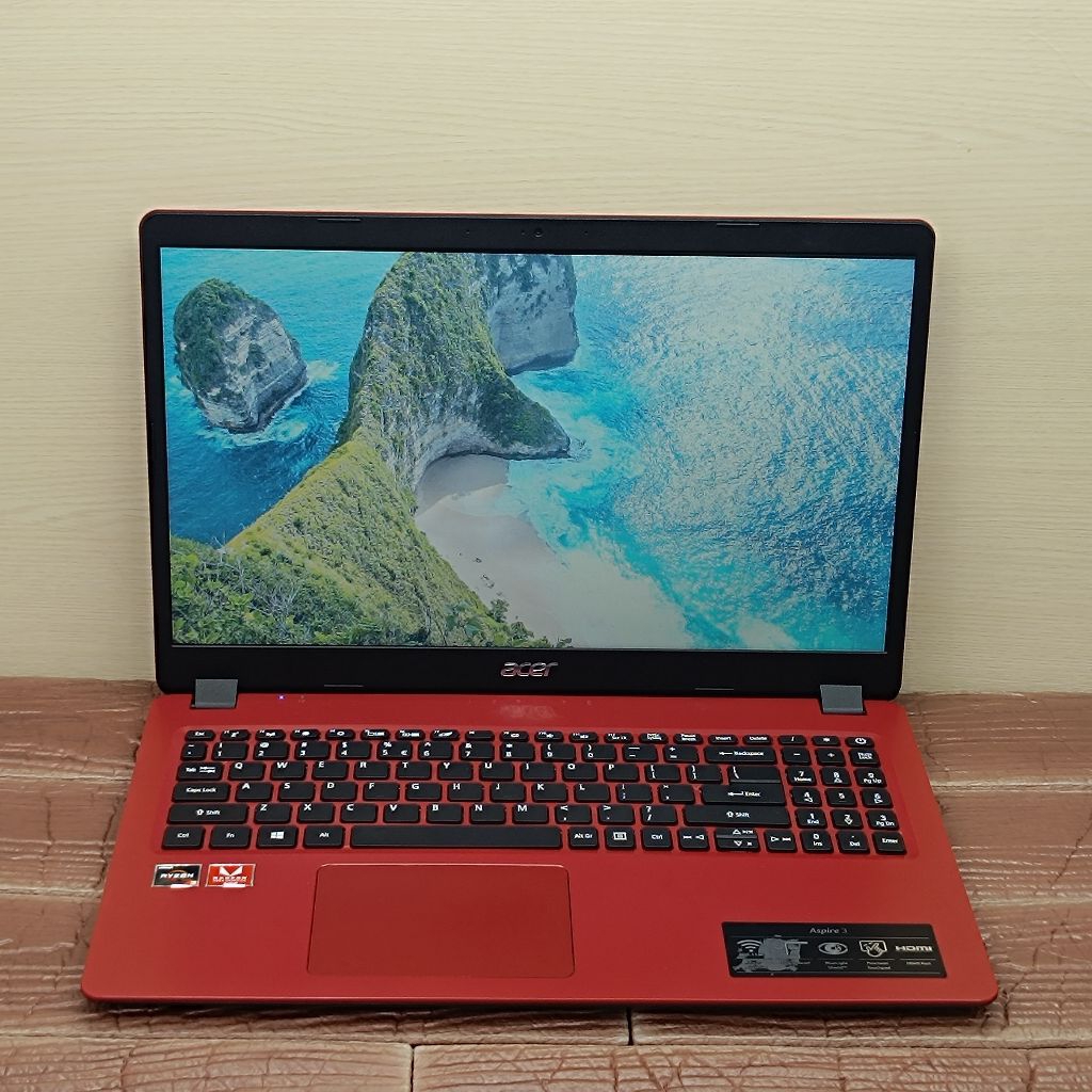 Laptop Acer Aspire 3 A315-42 AMD RYZEN 3-3200U RAM 4GB SSD 512GB Slim Red