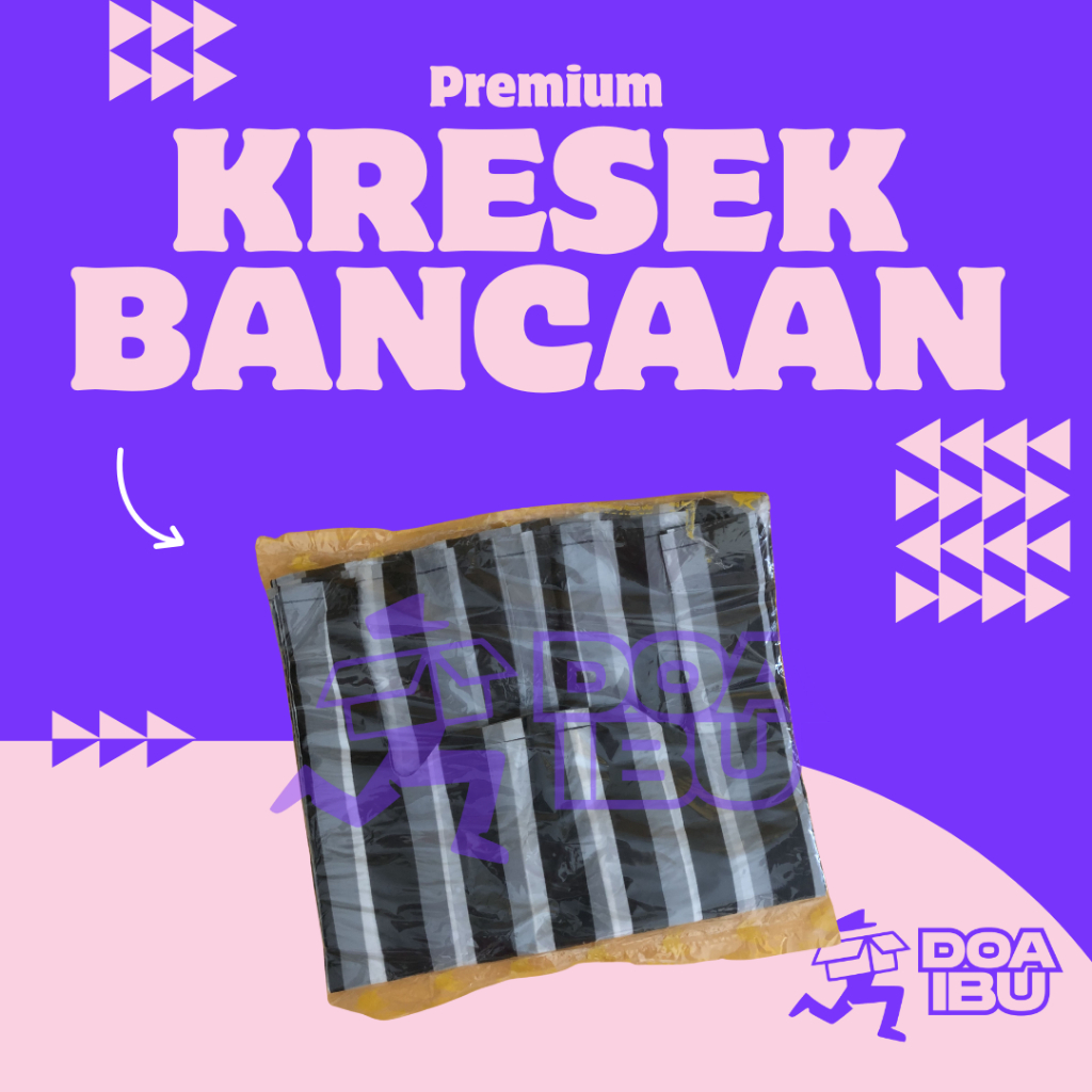 [LF] kantong plastik bancakan | kantong plastik motif batik | kresek untuk dos ukuran 28 dan 32 | kr