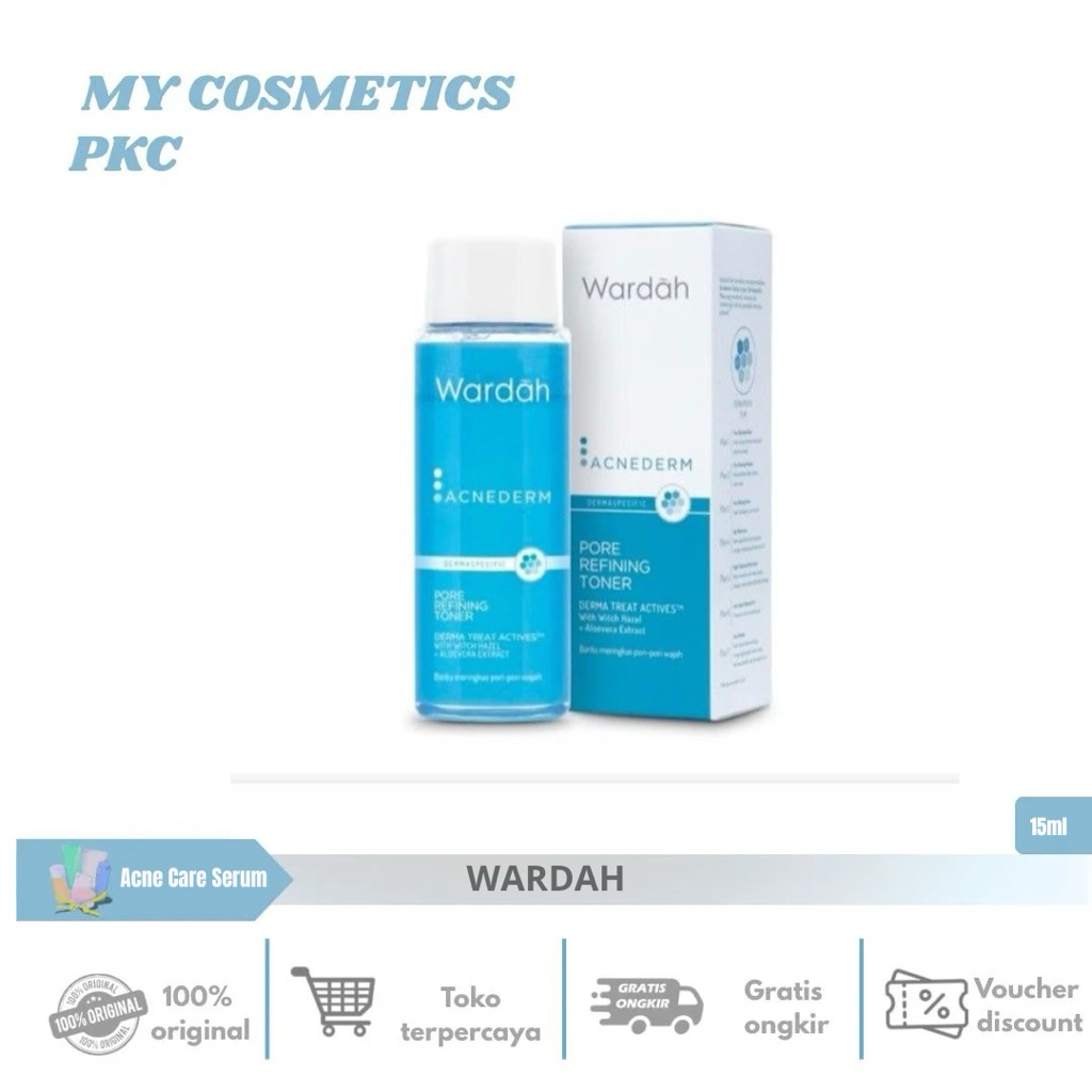 WardahAcneDerm pore refining toner