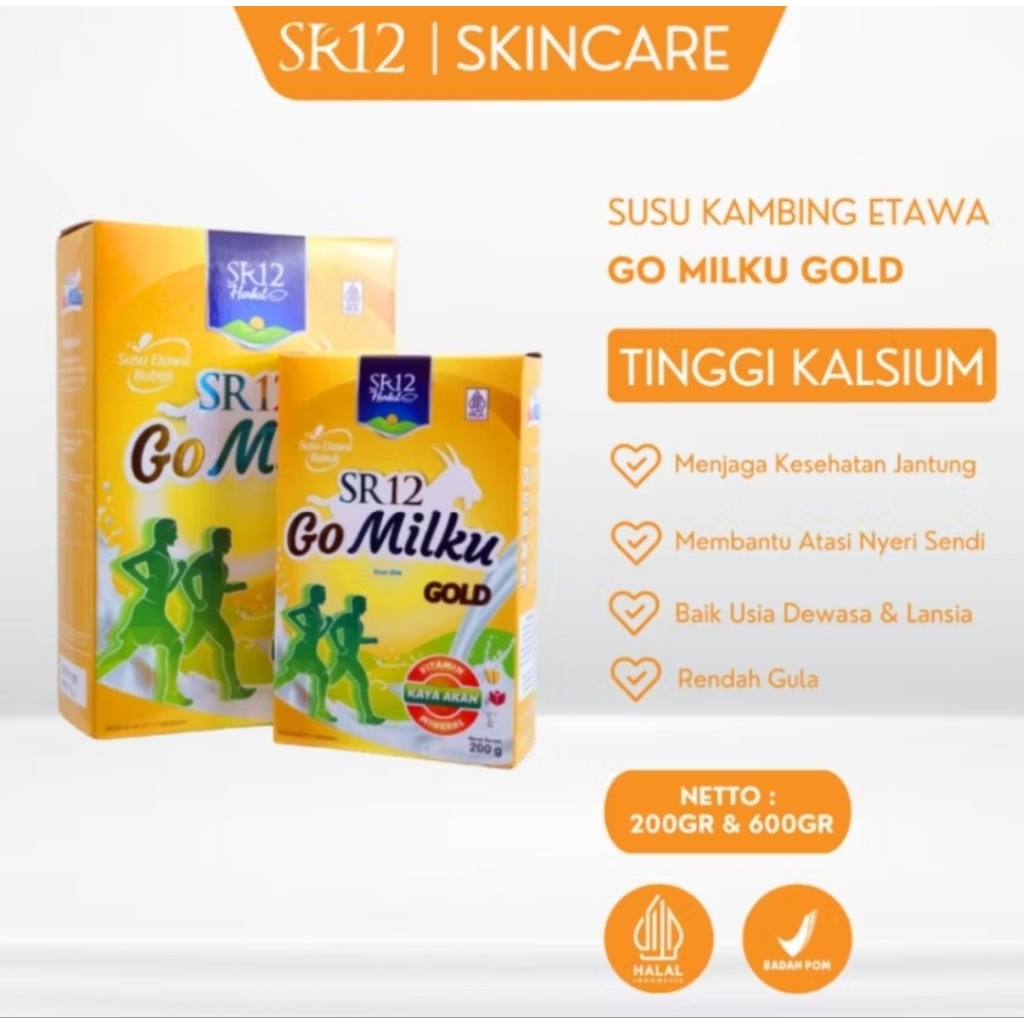 

♥️RINDA♥️ GOMILKU GOLD SR12//SUSU ETAWA//SUSU KAMBING ETAWA//SUSU HERBAL TINGGI KALSIUM