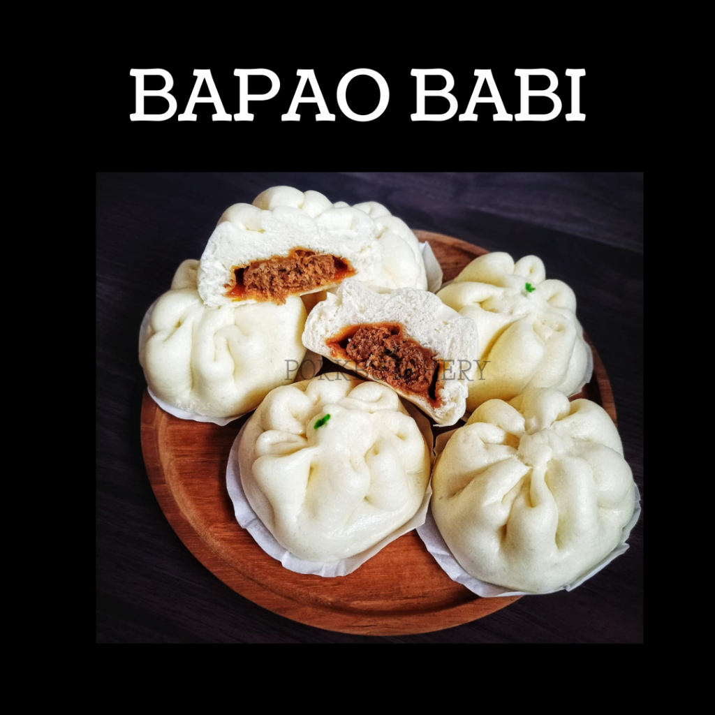 

Bapao Babi / Bapau Babi Spesial (+Telur Asin)