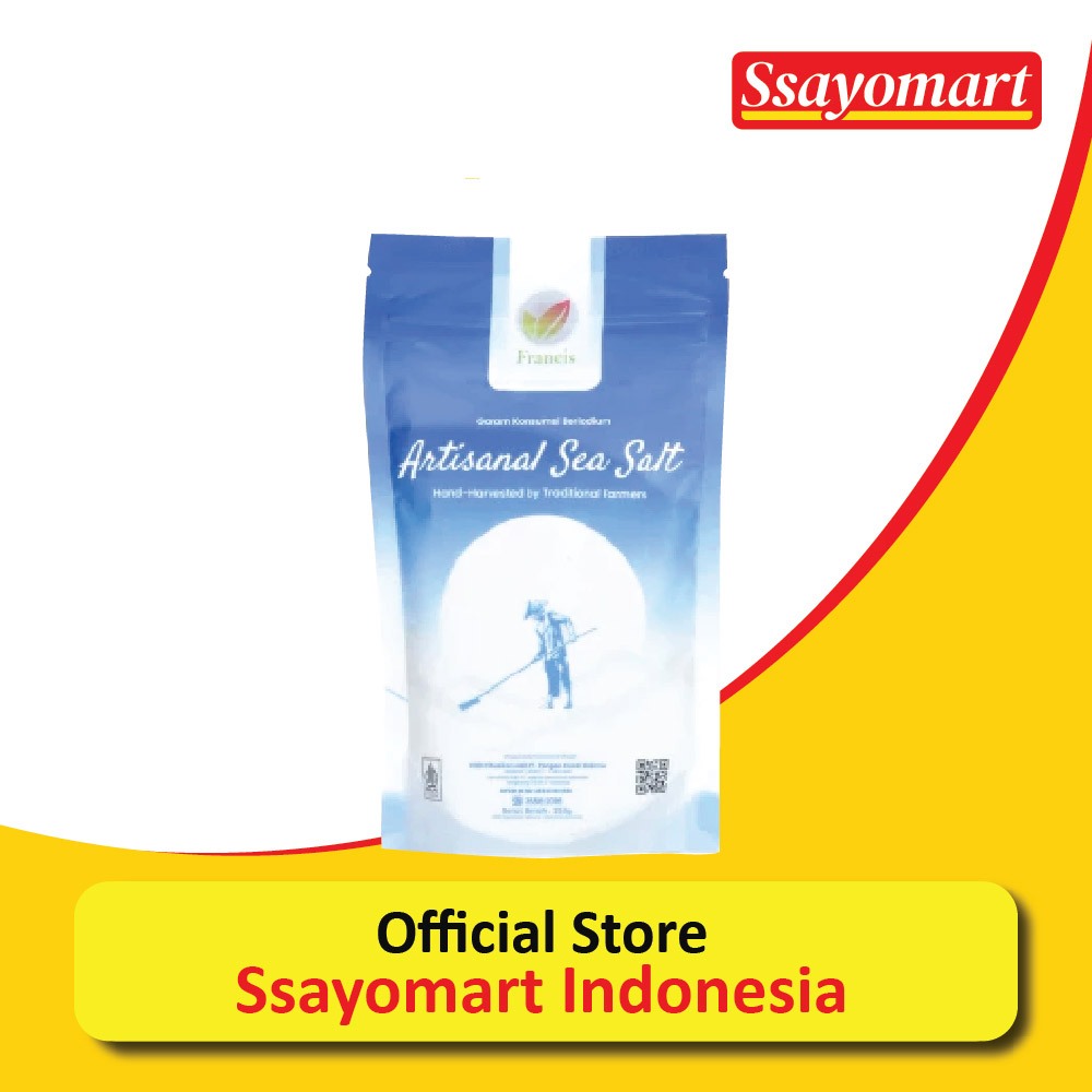 

Francis - Artisanal Sea Salt 500 g | Garam Laut Artisanal