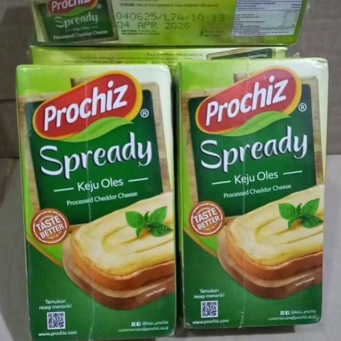 

Prochiz Keju Cheddar Olahan Oles 160 g