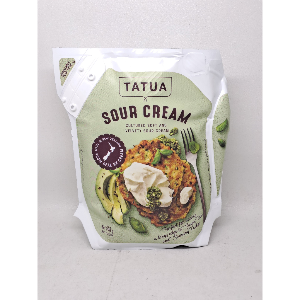 

TATUA SOUR CREAM 500GR - CAMPURAN SAUS & DRESSING KUE
