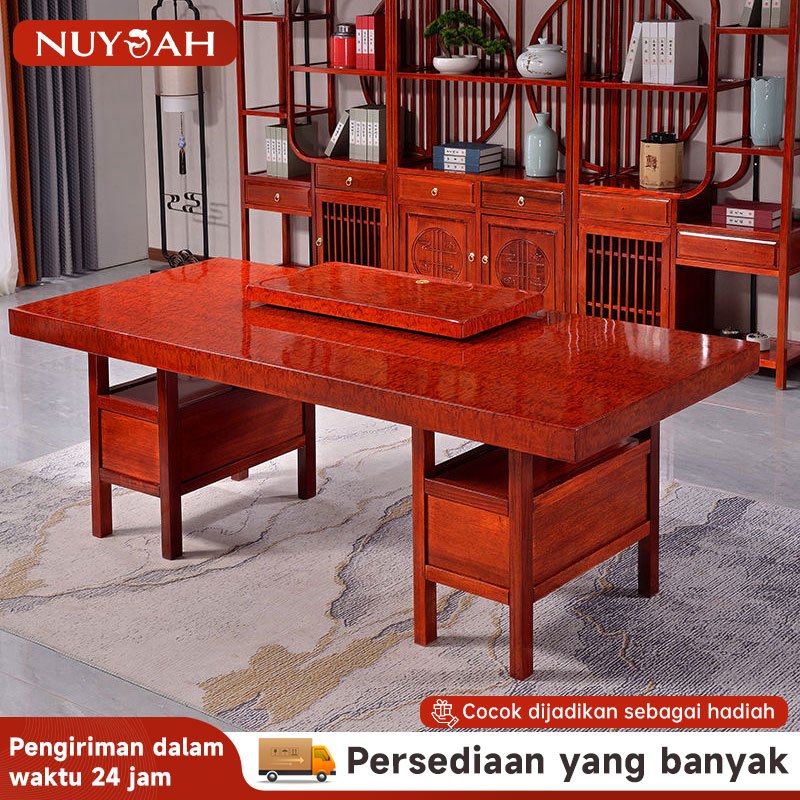 Meja Teh Kayu Bunga Brasil/Meja Teh /Meja Teh/Meja Pembuatan Bir Teh/Meja Elegan dan Bergaya/Meja Ka